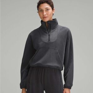 Lululemon Brushed Softstreme Ribbed Half Zip NWT